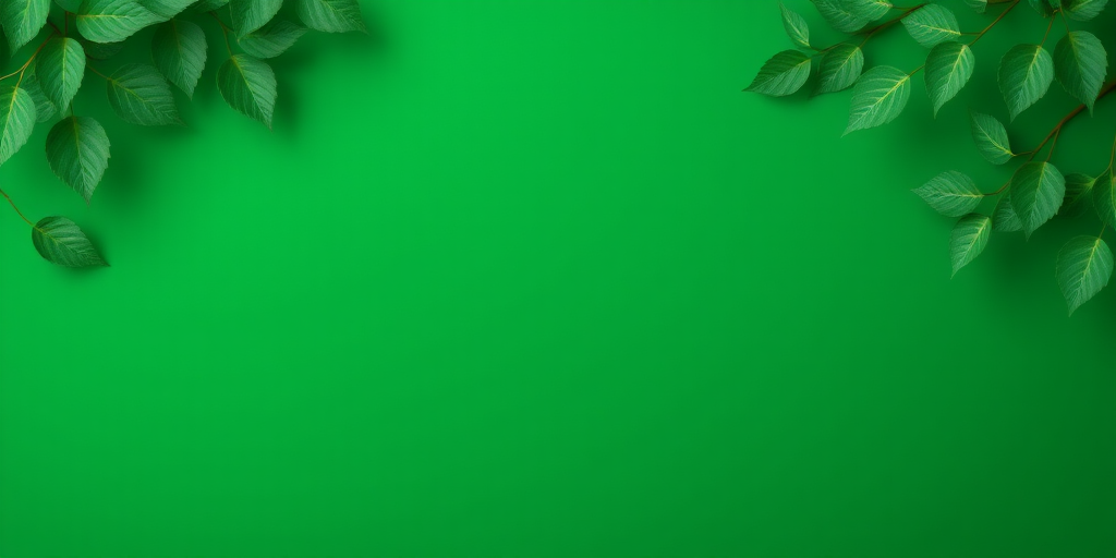 green background aesthetic
