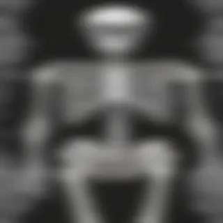 skeleton background
