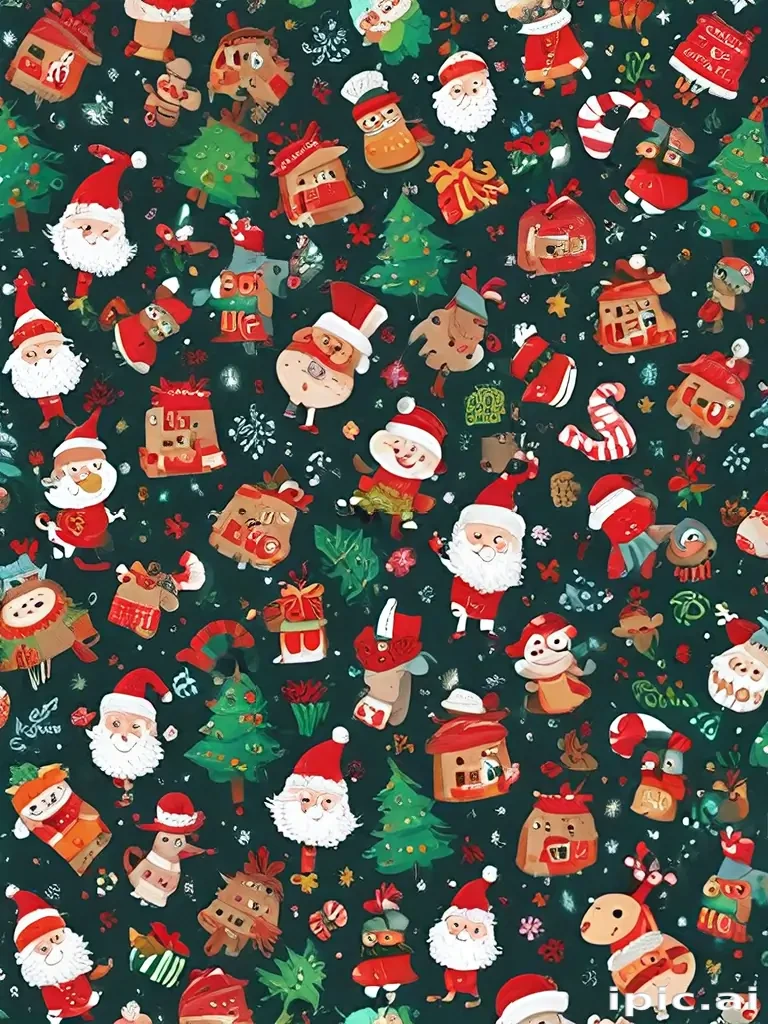 cartoon christmas backgrounds