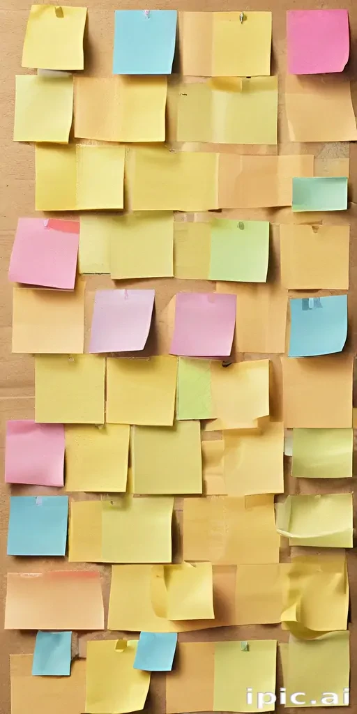 sticky note background