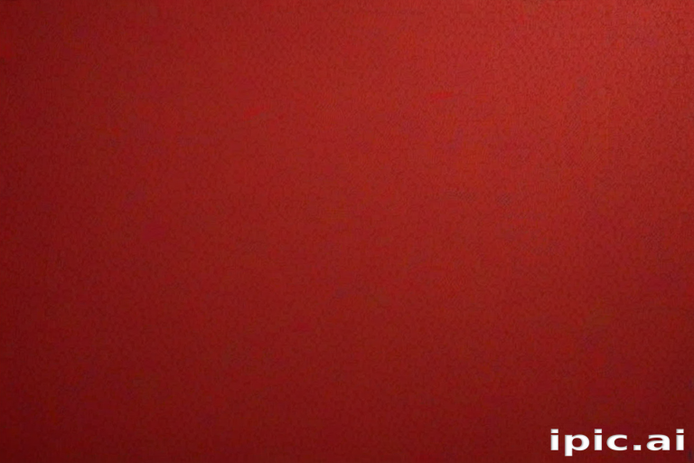 red blank background