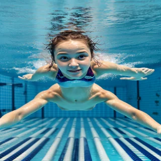 swimming background