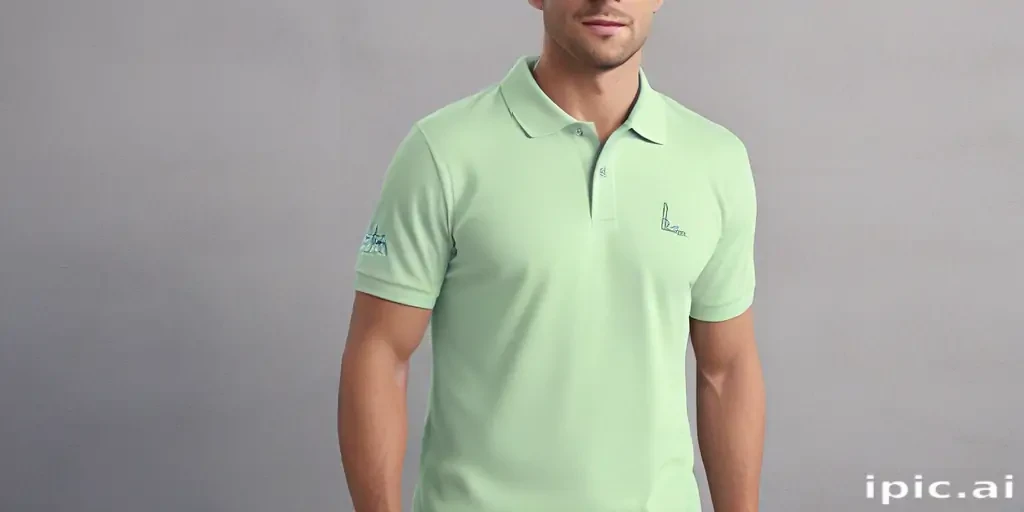 polo shirt mockup