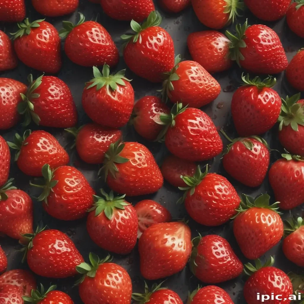 strawberry background aesthetic