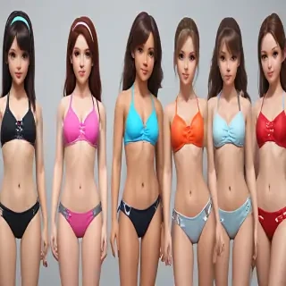 ai girls bikinis