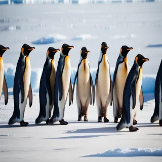penguins background