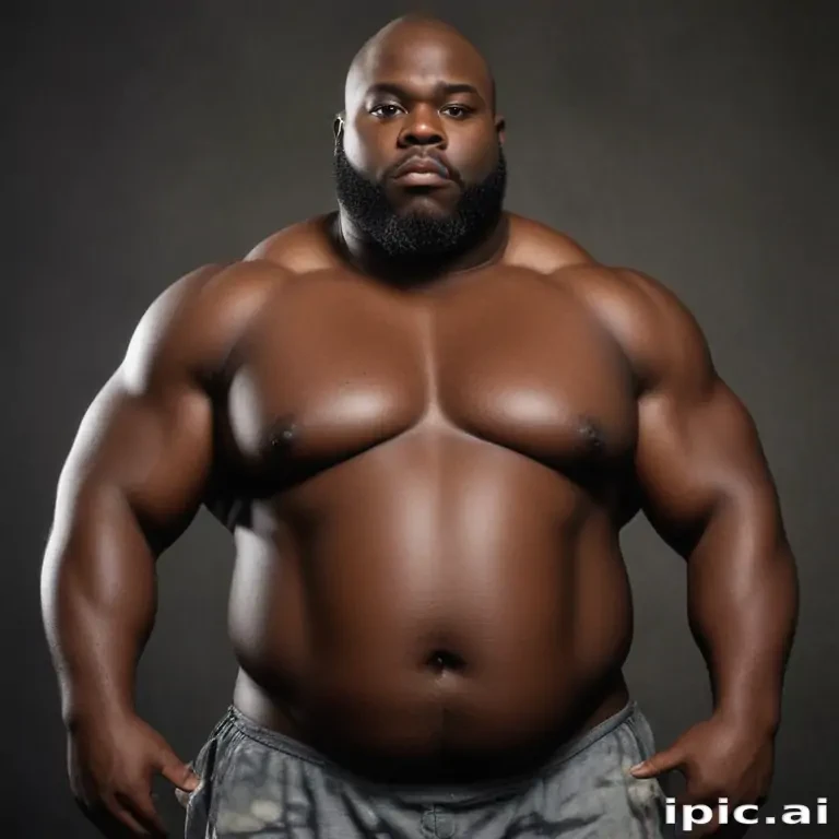 fat man black