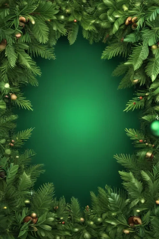 green christmas background
