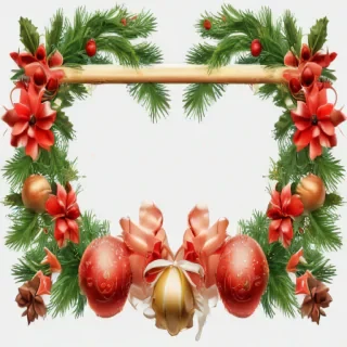 merry christmas clipart transparent background