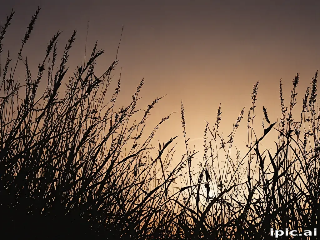 grass silhouette