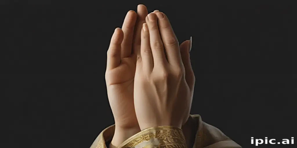 praying hand png
