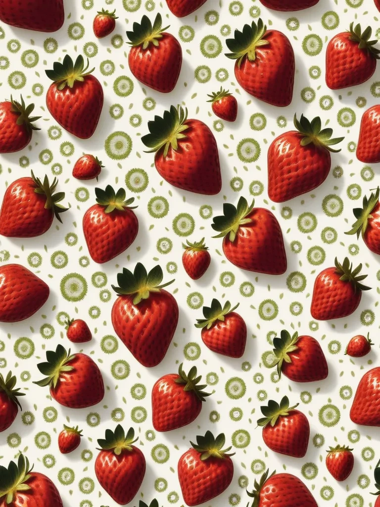 strawberry wallpaper desktop