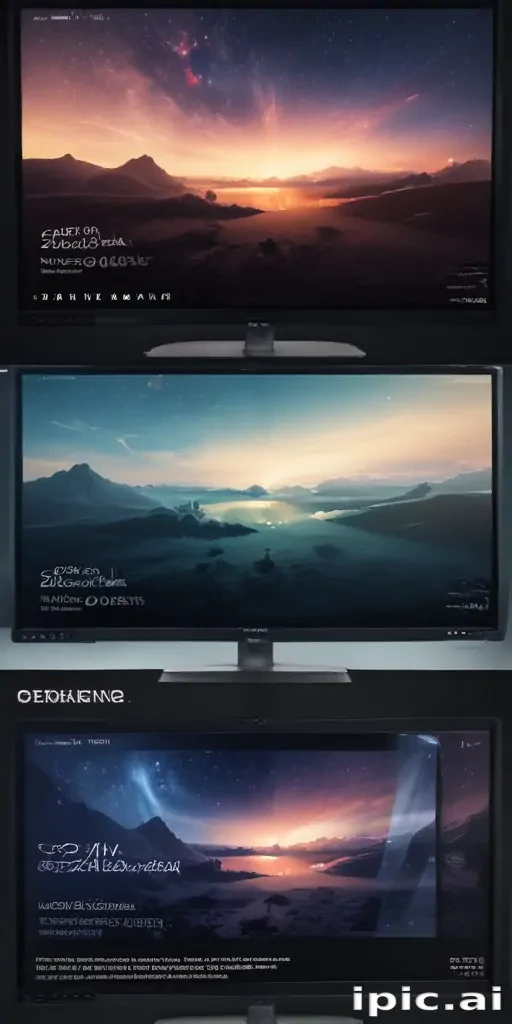 computer mockup
