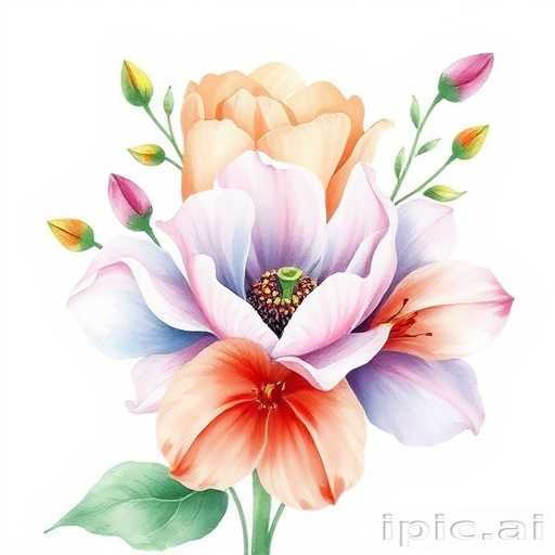 watercolor flower images