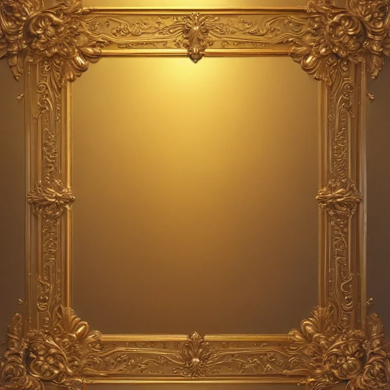 golden border