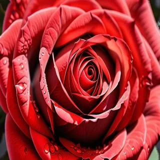 red rose background