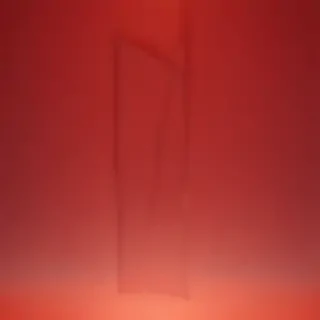red plain background