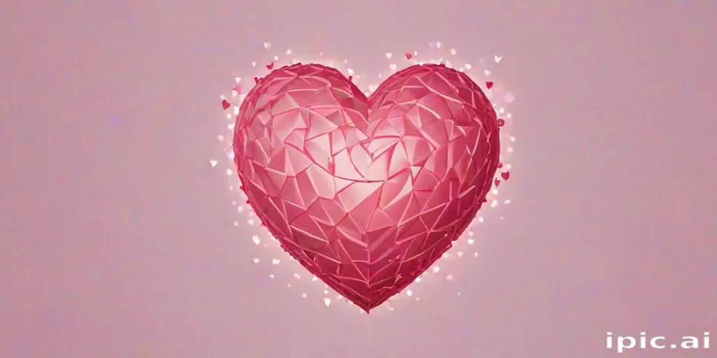 aesthetic heart wallpaper