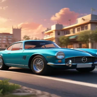cartoon car wallpaper
