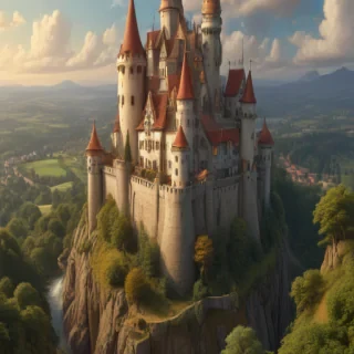 cartoon castel