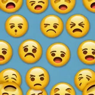 sad face emoji