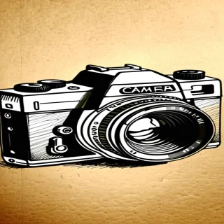 camera drawing