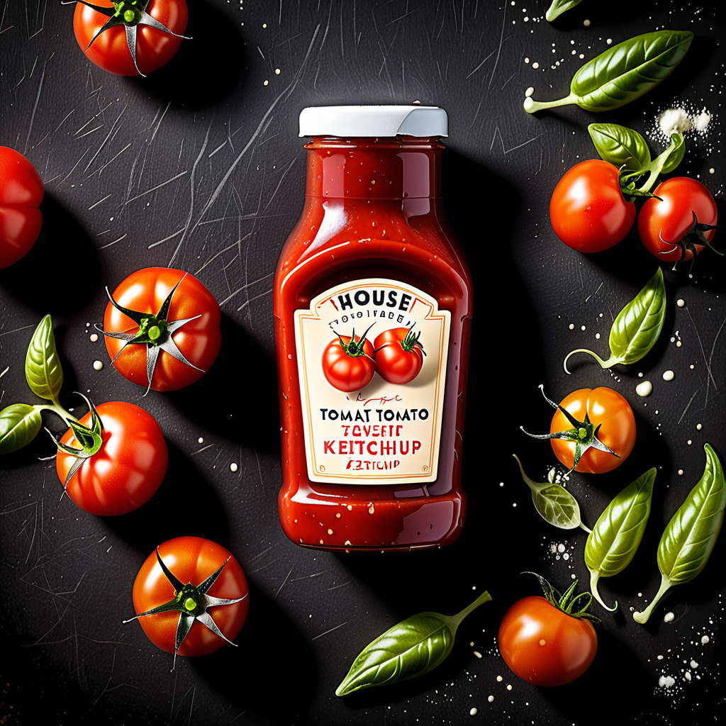 house recipe fancy tomato ketchup