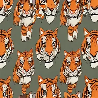 tiger cartoon tiger