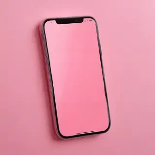 iphone pink background