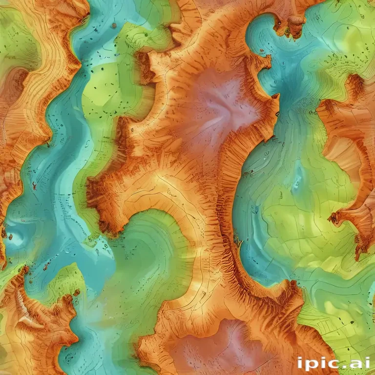 topography png
