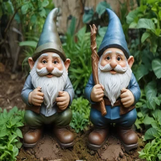 garden gnomes