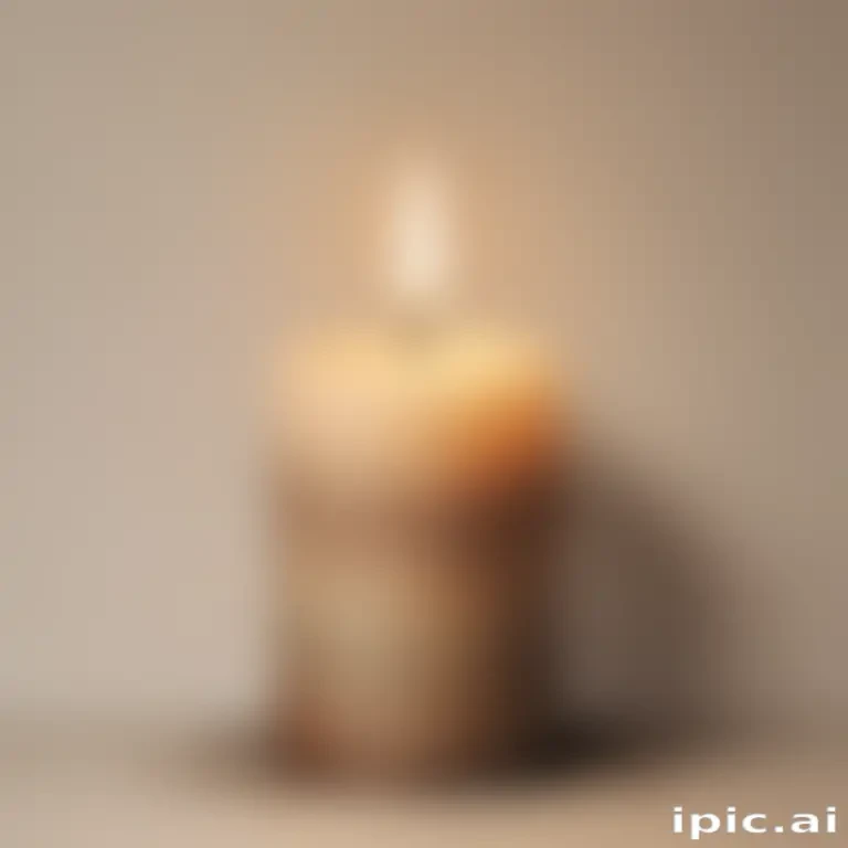 candle drawing