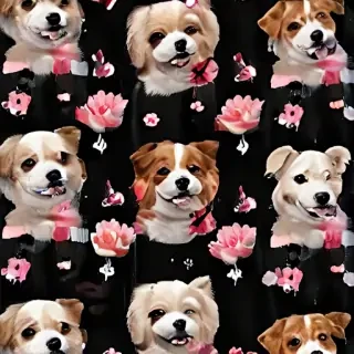 dog wallpaper aesthetic