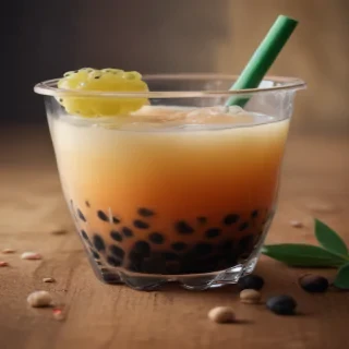 boba tea background