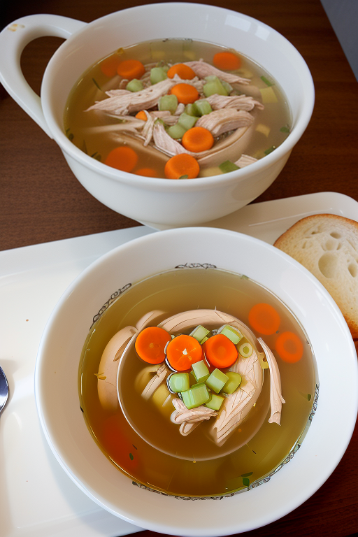what goes good with chicken soup