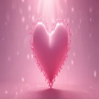 background pink heart