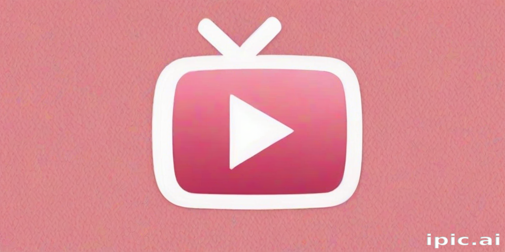pink youtube logo
