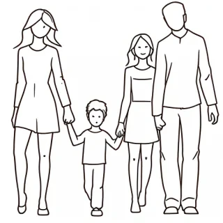 outline of family