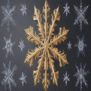 snowflake clipart with transparent background