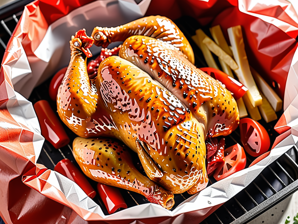 air fry red bag chicken