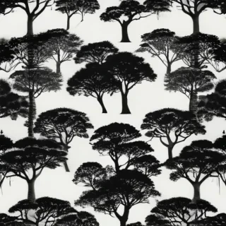 trees silhouette png