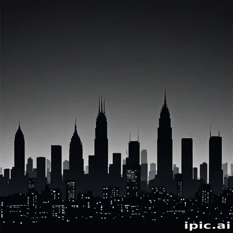 city silhouette png