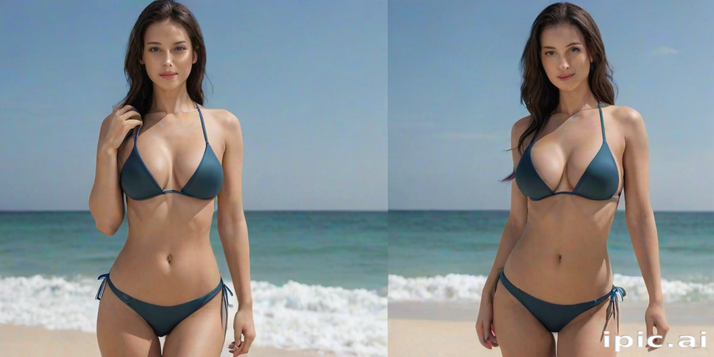 ai bikini model