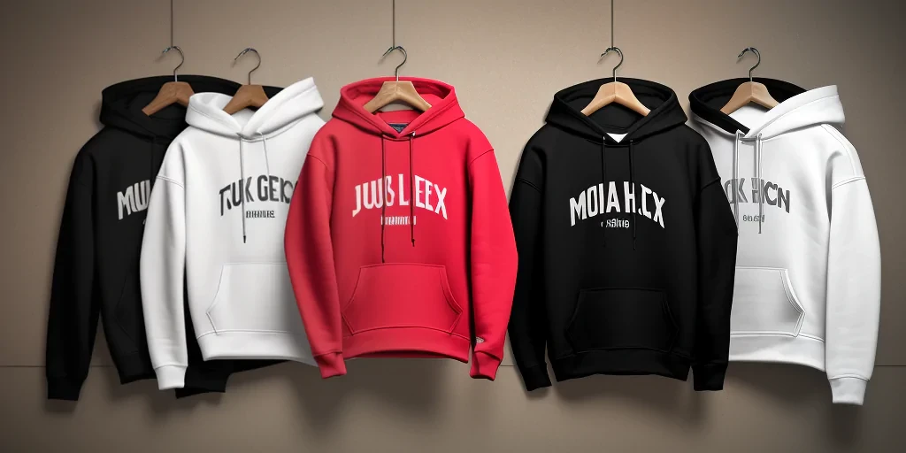 mock up hoodies
