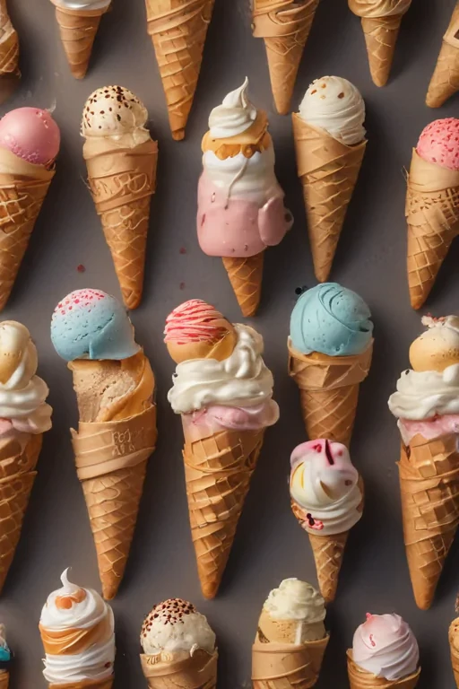 images of a ice cream cone