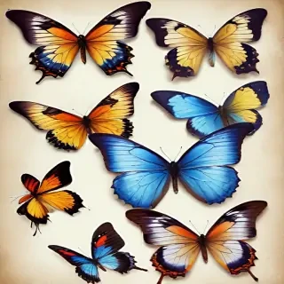 png butterflies