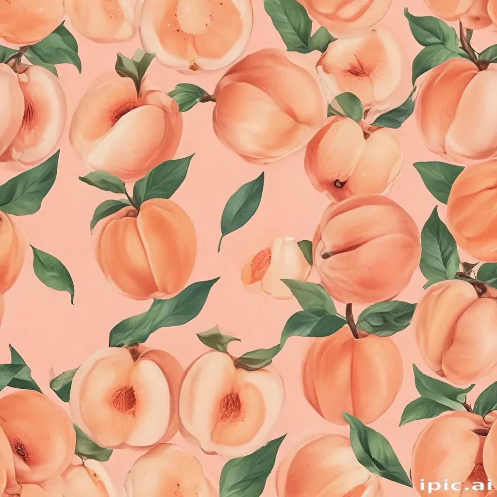 peach background aesthetic