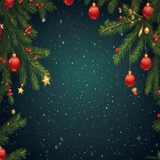 pretty christmas background