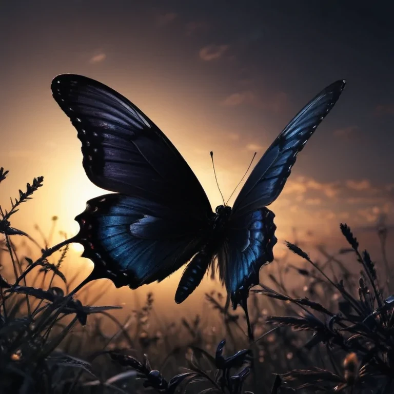 black butterfly wallpaper hd