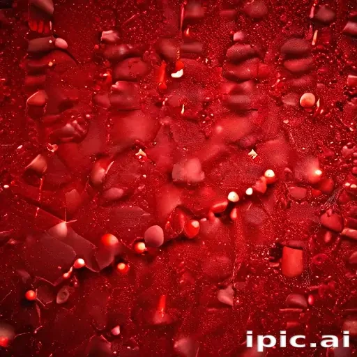 sparkly red background